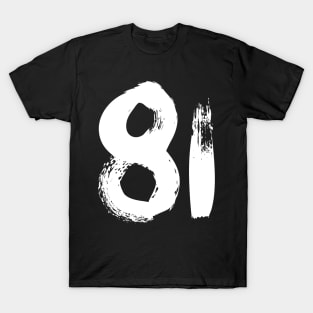 Number 81 T-Shirt